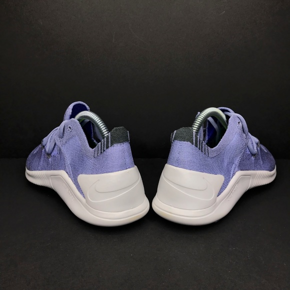 NEW Nike Free Training Flyknit 3 Purple Grey - Picture 4 of 7